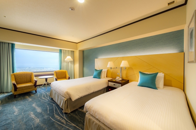 最上層の客室42室を改装【オークラアクトシティホテル浜松】