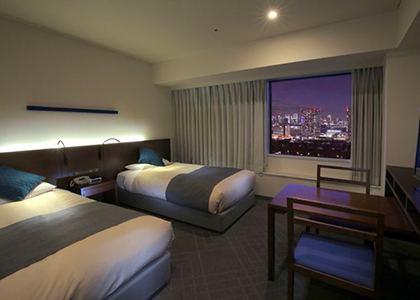 高層階スーペリアルーム 「心地よい寝室」をテーマに改装【東京ベイ有明ワシントンホテル】