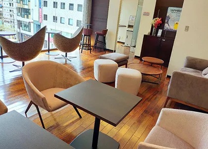 宿泊者専用ラウンジをリニューアル【ホテルグレイスリー銀座】