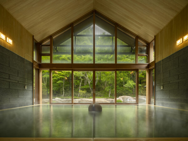 紙コップをペーパータオルに【星野温泉　トンボの湯】