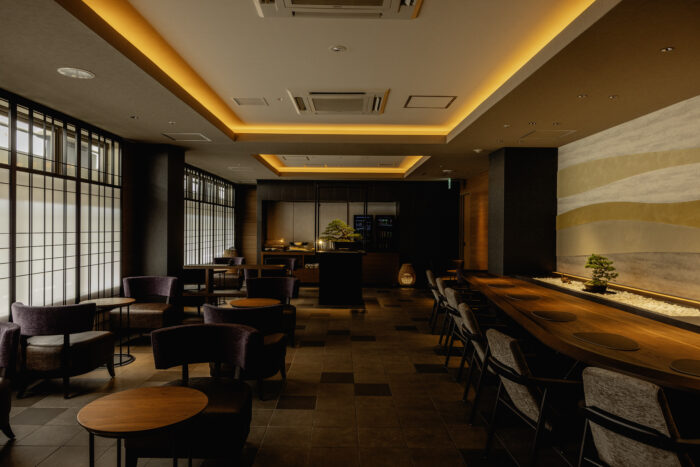 プレミアムラウンジ新設【ホテルグレイスリー京都三条】