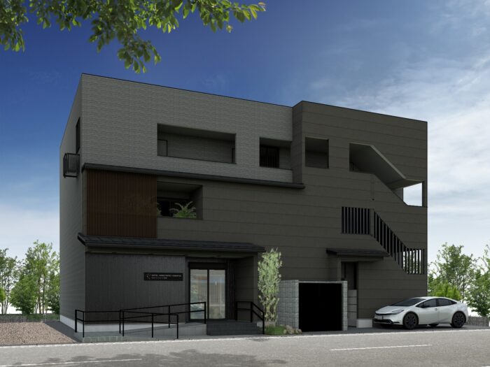 ホテル×賃貸の木造ハイブリット物件が竣工【三好不動産】