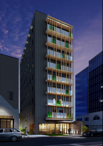 既存2ホテルの中間部に新店【ポラリス・ホールディングス】