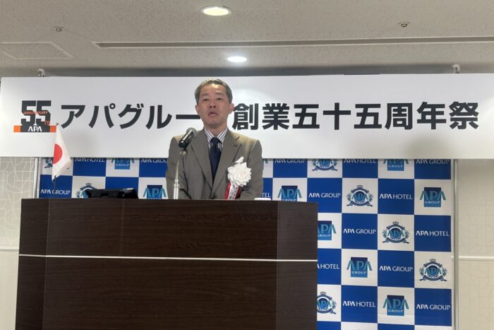 国内自社ブランド客室数10万室目指す【アパグループ】