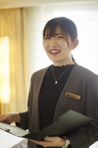 出産前の「特別な時間」を楽しんでほしい【ロイヤルパークホテル宿泊部宿泊営業課アシスタントマネージャー 山田愛弓氏】