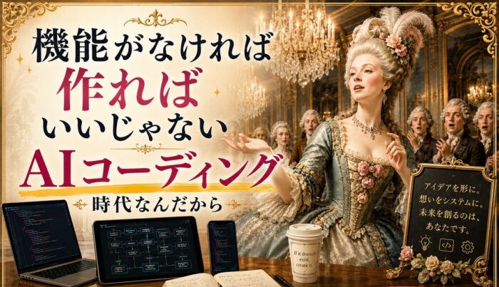 ※緊急連載※第1回 10年早かった！ AIコーディング時代への突入【AIプログラミング時代の到来】