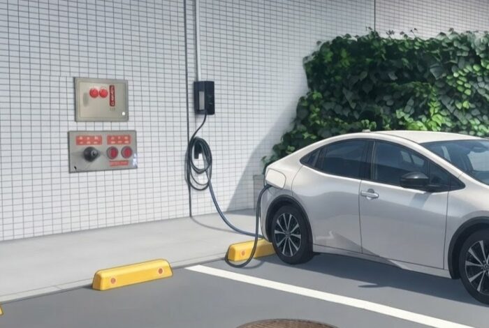 宿泊者向けEV充電設備導入【ホテルグランヴィア広島】